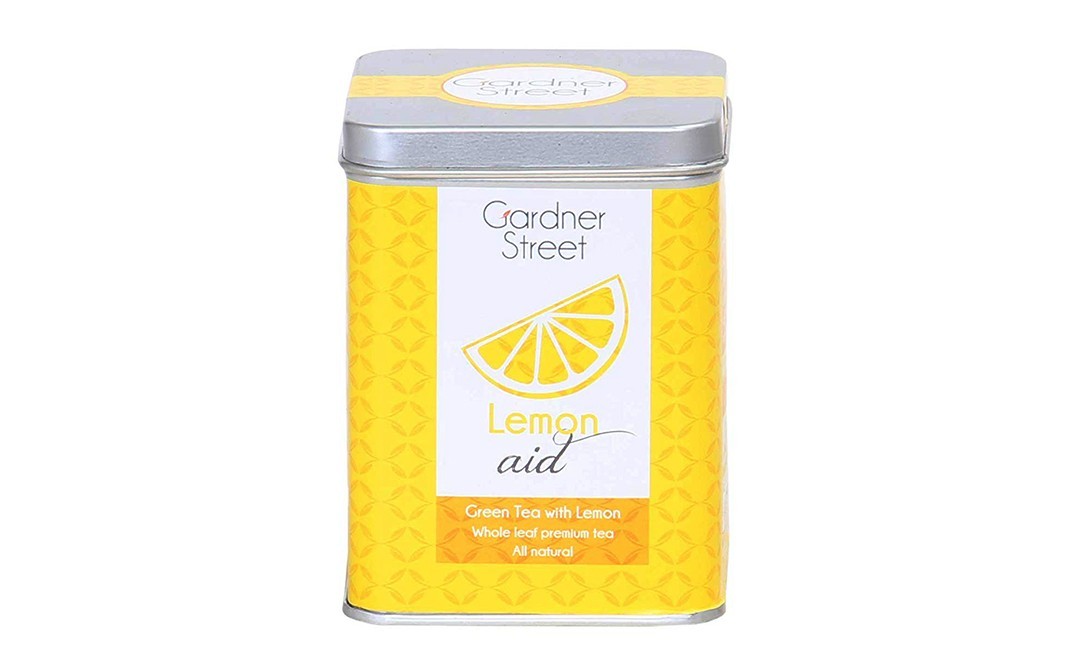 Gardner Street Lemon Aid Green Tea With Lemons, Whole leaf premium   Pack  20 pcs